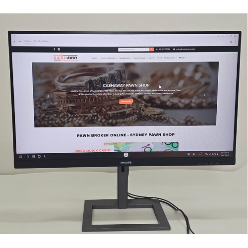 Philips 27 Inch Full HD 165Hz VA Gaming Monitor 272E1GAEZ/75 HDMI DisplayPort