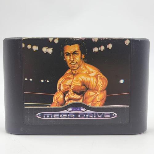 Wrestle War Sega Mega Drive Cartridge Retro Classic Wrestling Game