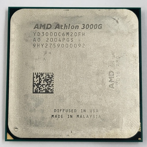 AMD Athlon 3000G CPU with Radeon Vega 3 Integrated Graphics AM4 Socket