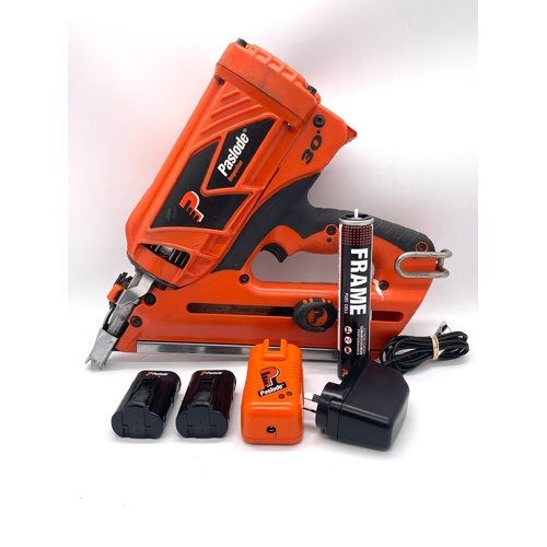 Paslode FrameMaster-Li Impulse Framing Nailer B20543 Battery Charger and Case