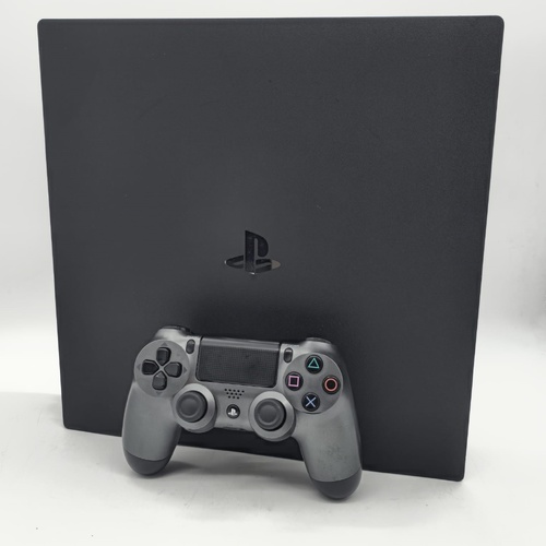 Sony PlayStation 4 PS4 Pro 1TB Game Console Black with Controller and Cables