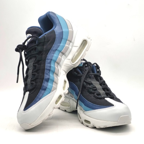 Nike Air Max 95 Essential Pure Platinum Black Navy 749766-026 Size US 12