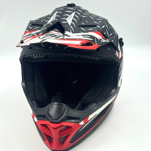 THH T710X Assault Youth Motocross Helmet Large 51-52cm with Cover and Bag