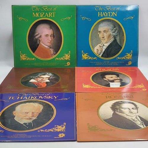 Best of Mozart Beethoven Tchaikovsky Rossini Strauss Haydn 6 Vinyl LP Set