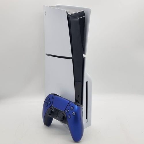 Sony PlayStation 5 Slim Disc Edition 1TB Console CFI-2002 White with Controller