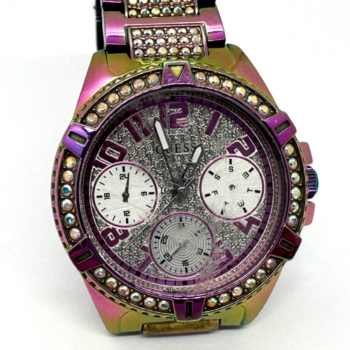 Guess GW0044L1 Lady Frontier Iridescent Crystal Multifunction Watch