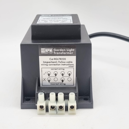 HPM 220W IP56 Garden Light Transformer 12V Low Voltage Outdoor Power