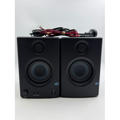 PreSonus Eris E3-5 1st Gen Black Studio Monitors Pair Compact Audio