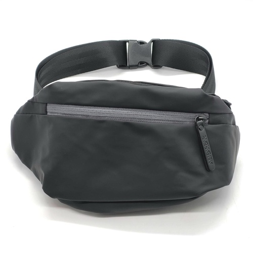 Alibarbar Unisex Black Waterproof Bumbag Waist Bag Fanny Pack Travel