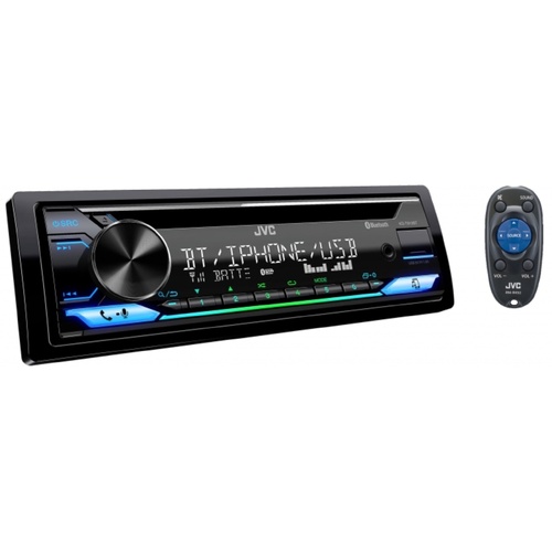 JVC KD-T912BT Bluetooth Car CD Receiver Player USB iPhone Android