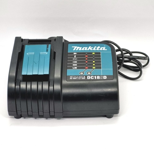Makita DC18SD Li-Ion NiMH 7.2-18V Standard Corded Battery Charger