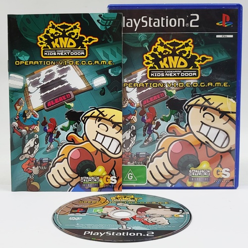 Codename Kids Next Door Operation V.I.D.E.O.G.A.M.E. PS2 PAL CIB