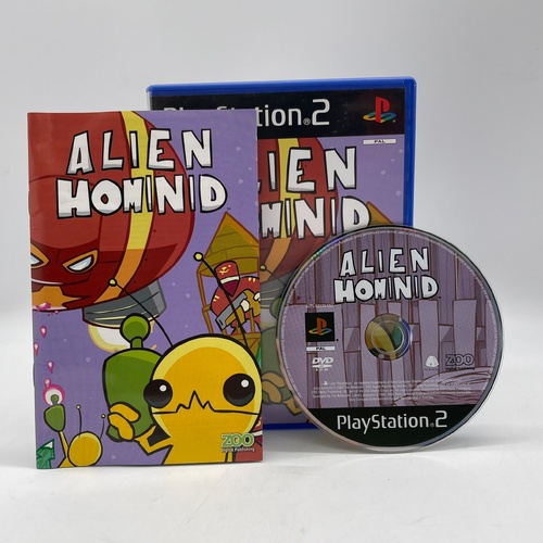 Alien Hominid Sony PlayStation 2 PS2 Action Classic Shooter Video Game