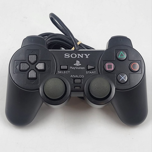Sony PlayStation 2 DualShock 2 Controller SCPH-10010 Wired Black