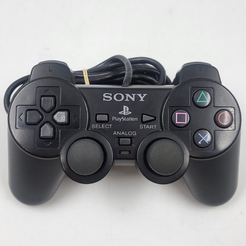 Sony PlayStation 2 DualShock 2 Controller SCPH-10010 Wired Black