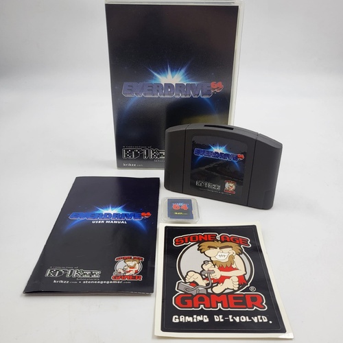 Krikzz EverDrive 64 V2.00 Deluxe Flash Cart Nintendo 64 Stone Age Gamer