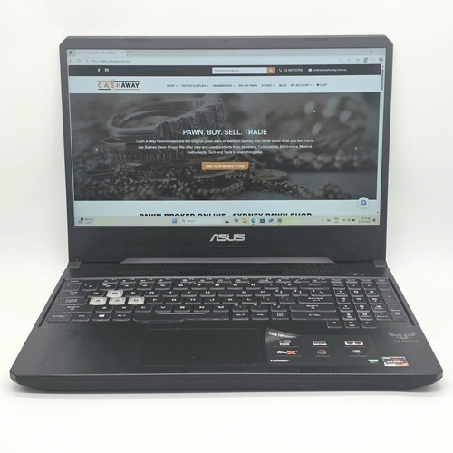 ASUS TUF FX505D 15.6 Inch Gaming Laptop Ryzen 7 3750H 16GB RAM Win11