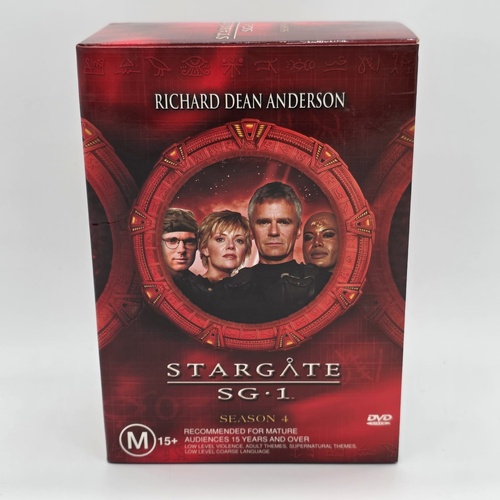 Stargate SG-1 Season 4 Volume 1-5 DVD Box Set Richard Dean Anderson