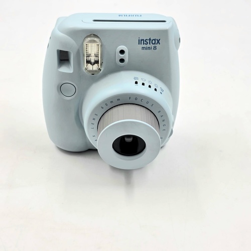 Fujifilm Instax Mini 8 Instant Camera Teal Polaroid with Carry Bag