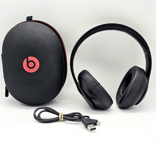 Beats Studio3 Wireless Noise Cancelling Over Ear Headphones Matte Black