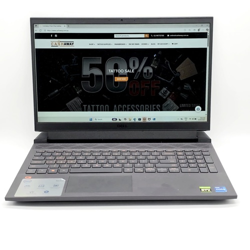 Dell G15 5520 Gaming Laptop 12th Gen i7 RTX3050Ti 16GB Windows 11
