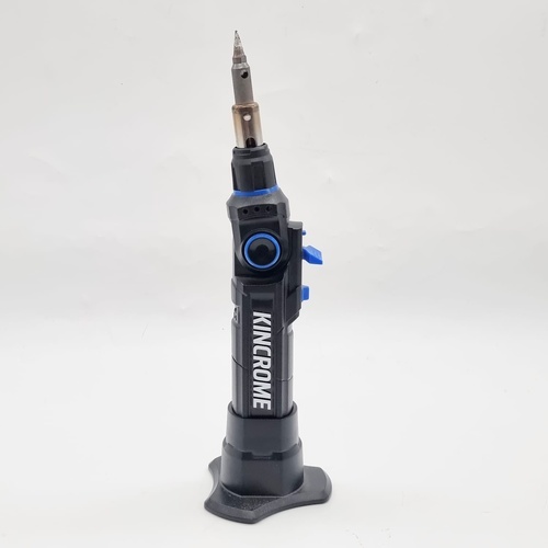 Kincrome K15350 4 in 1 Indexing Head Soldering Iron Kit Refillable Butane Tool