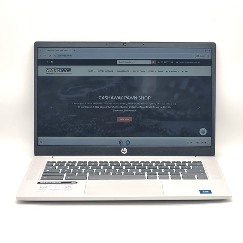 HP Chromebook Laptop 14a-nf0005TU 14 Inch Intel N100 4GB RAM 64GB eMMC