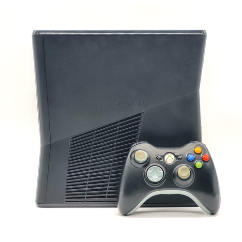 Microsoft Xbox 360 S Console Model 1439 with Controller Power Brick RCA Cable