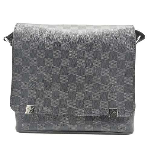Louis Vuitton Damier Graphite Messenger Bag Men's Crossbody Authentic