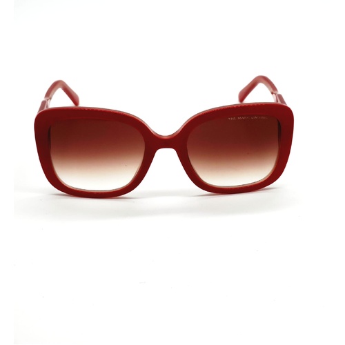 Marc Jacobs 625/S Red Square Brown Gradient Lens Women's Sunglasses
