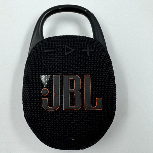 JBL Clip 5 Ultra Portable Waterproof Bluetooth Speaker Black 12 Hour Playtime
