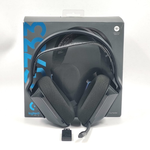 Logitech G733 Lightspeed Wireless RGB Gaming Headset Black with Dongle