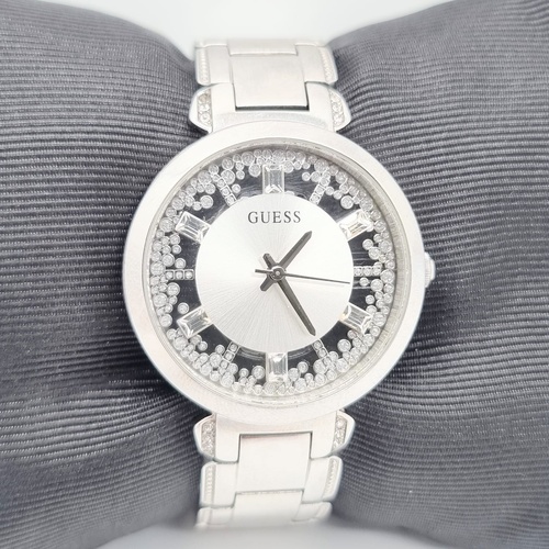 Guess GW0470L1 Silver Stainless Steel Quartz Ladies Watch 33mm