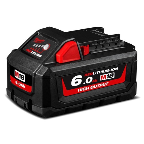 Milwaukee M18 HB6 6.0Ah Redlithium-Ion M18 High Output Battery Pack