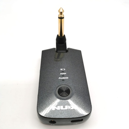 NUX MP-3 Mighty Plug Pro Guitar and Bass Amp Modeling Earphone Amplug
