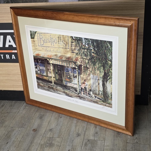 Ronald Coles Authentic And One for Toby Art Print Gordon Hanley 641/950 Framed