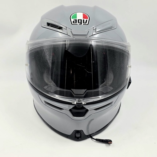 AGV K6 OF48L Motorcycle Helmet Size L 60-61cm Gloss Grey Full Face