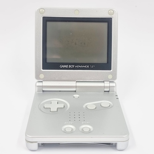 Nintendo Game Boy Advance SP Silver AGS-001 Console