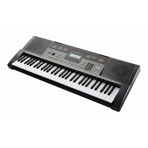 Beale AK140 61 Key Portable Keyboard with Xtreme KS128 Heavy Duty Stand