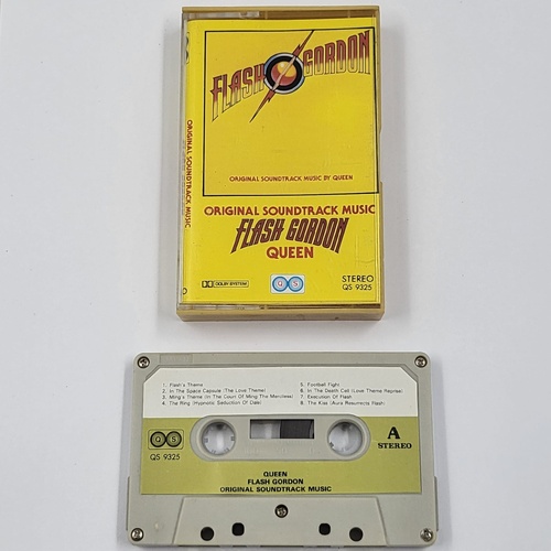 Queen Flash Gordon Original Soundtrack Cassette Tape Rock