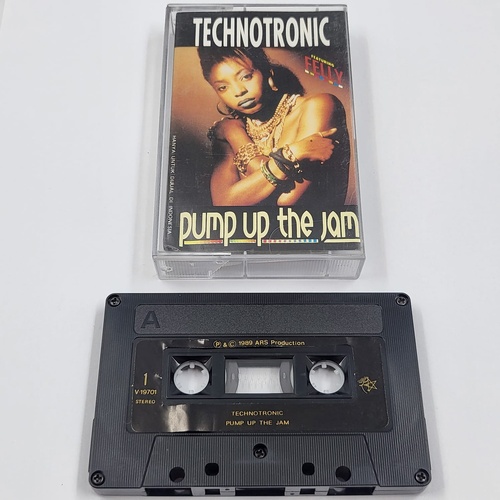 Technotronic Pump Up the Jam Cassette Tape Vintage Rare Dance Hit