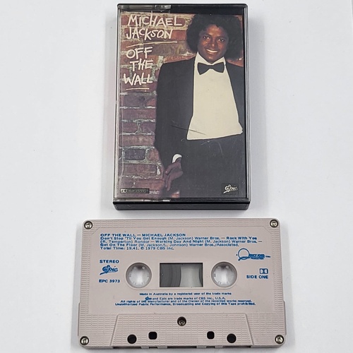 Michael Jackson Off The Wall 1979 Cassette Tape Original Vintage Pop