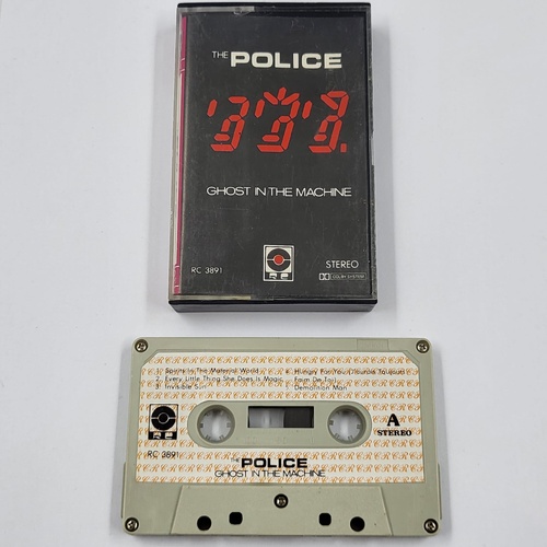 The Police Ghost in the Machine Cassette Tape Album Rare Vintage