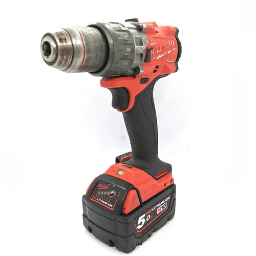 Milwaukee M18 Fuel Hammer Drill Driver 18V Cordless M18 FPD3 with 5.0Ah Battery