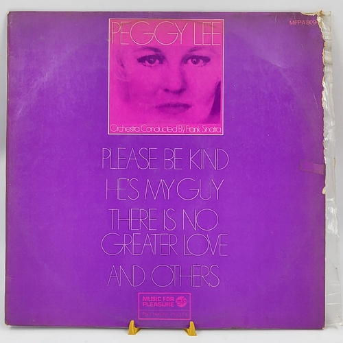 Peggy Lee Vinyl LP MFP-8094 Jazz Vocal Please Be Kind No Greater Love