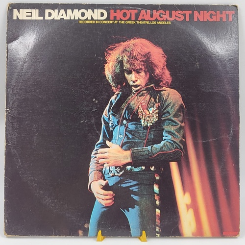 Neil Diamond Hot August Night 2XLP Vinyl Record Live MCA Album