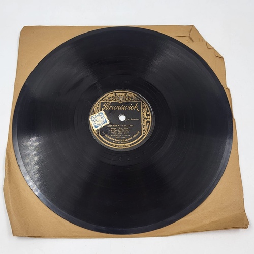 Brunswick 3472 78RPM Carl Fenton's Orchestra Rio Rita Following The Sun Around