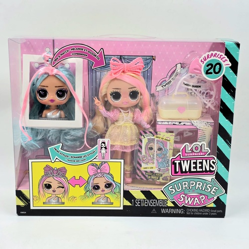 LOL Surprise Tweens Swap Braids 2-Waves Winnie Doll 20+ Surprises