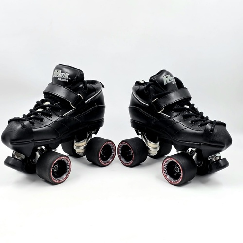 Sure Grip Rock GT50 Black Roller Skates Size 6 US 38 EU Durable