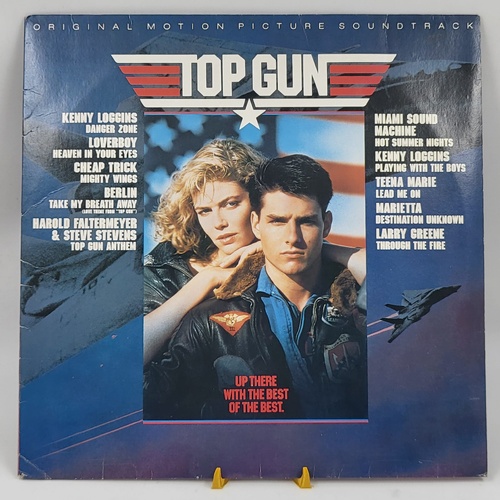 Top Gun Original Motion Picture Soundtrack 1986 Vintage Vinyl Record